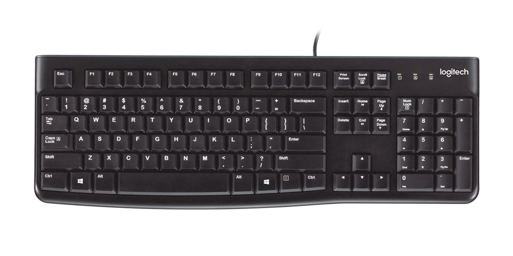 Logitech K120 Wired USB Keyboard